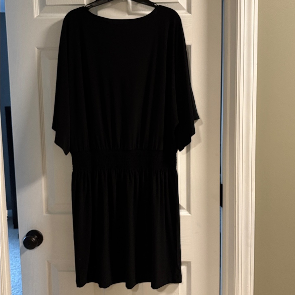 White House Black Market Kimono Smocked Dress - Picture 5 of 6